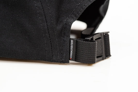 Gorra Panel Typo Logo Negra