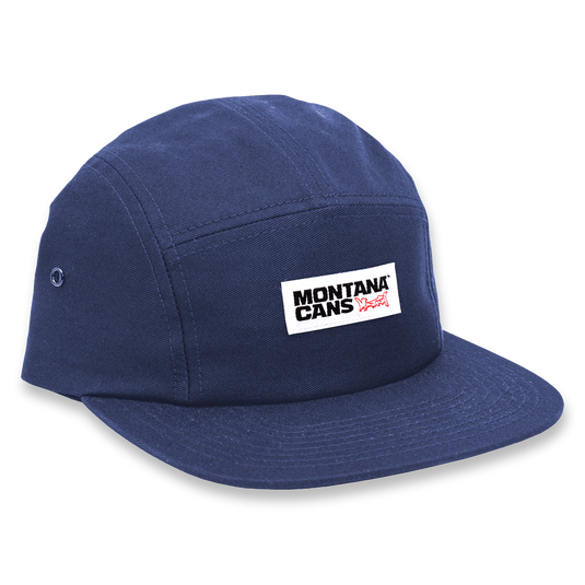 Gorra Panel Typo Logo Azul