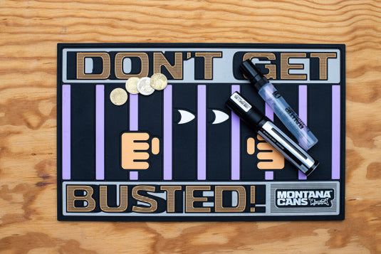 Tapete DON´T GET BUSTED