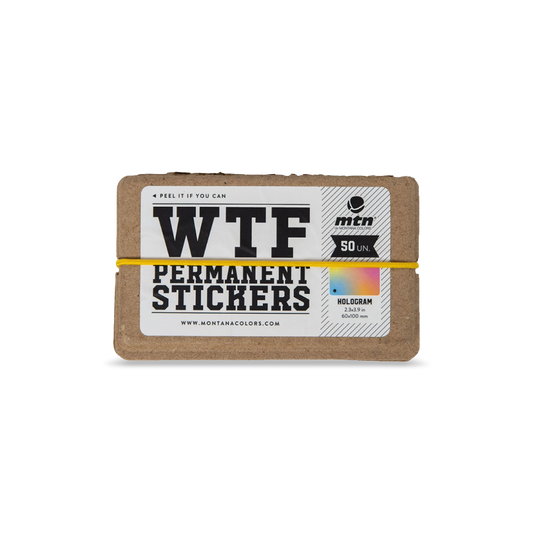 WTF Hologram Stickers