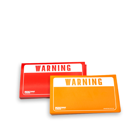 Sticker Pack Warning - Red/Yellow