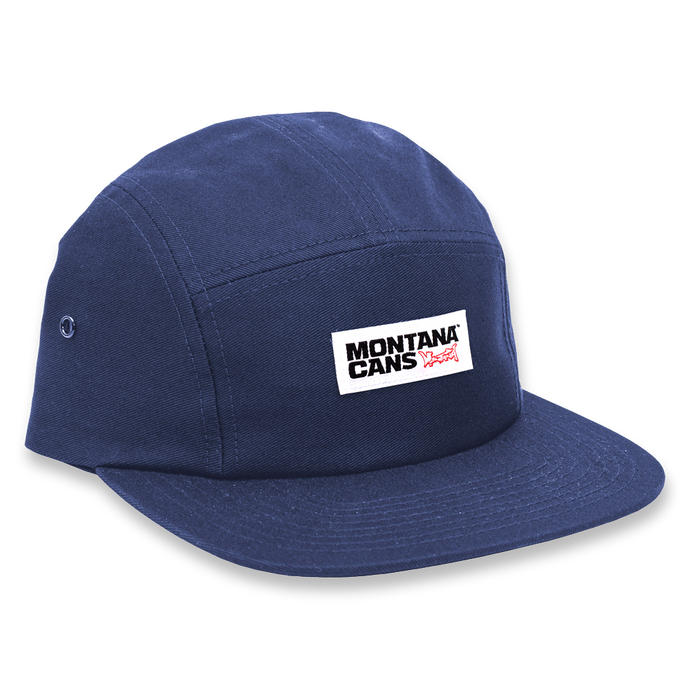 Gorra Panel Typo Logo Azul