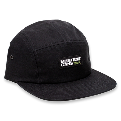 Gorra Panel Typo Logo Negra