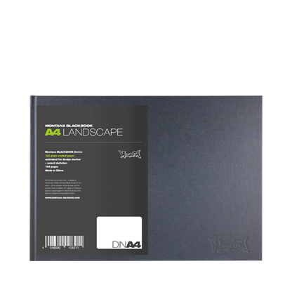 Blackbook A4 Landscape