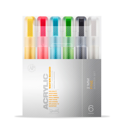 Montana Acrylic Set Fine Tryout 6pz.